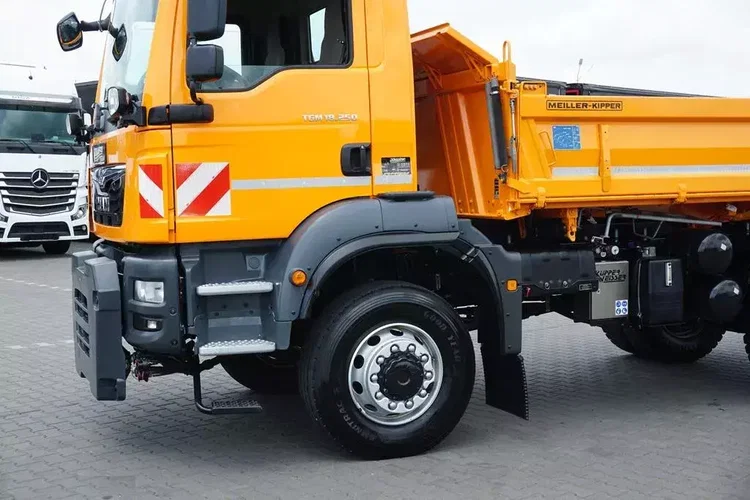MAN TGM / 18.250 / E 6 / 4 X 4 / WYWROTKA 3 STRONNA / ŁAD. 10 060 KG / zdjęcie 18