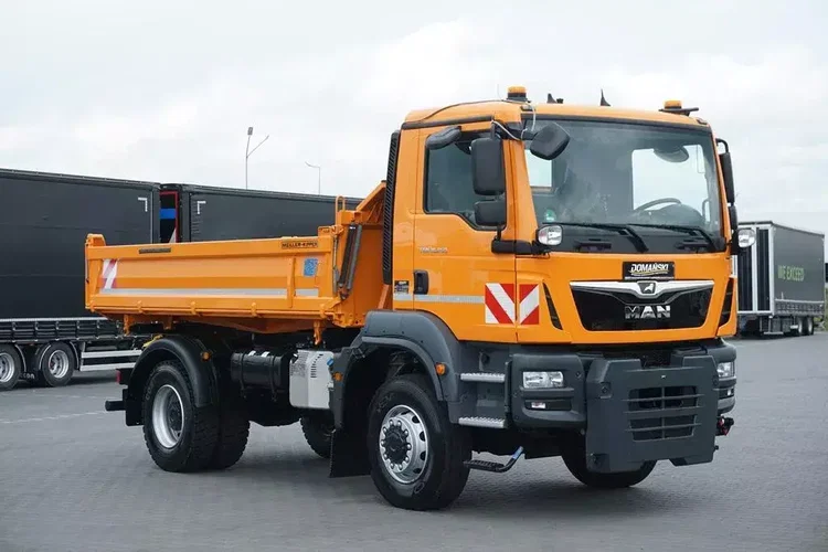 MAN TGM / 18.250 / E 6 / 4 X 4 / WYWROTKA 3 STRONNA / ŁAD. 10 060 KG / zdjęcie 29