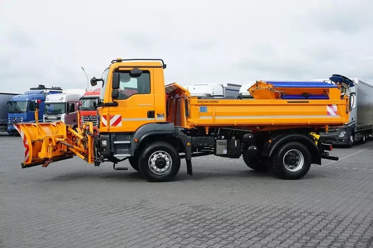 MAN TGM / 18.250 / E 6 / 4 X 4 / WYWROTKA 3 STRONNA / ŁAD. 10 060 KG / zdjęcie 3