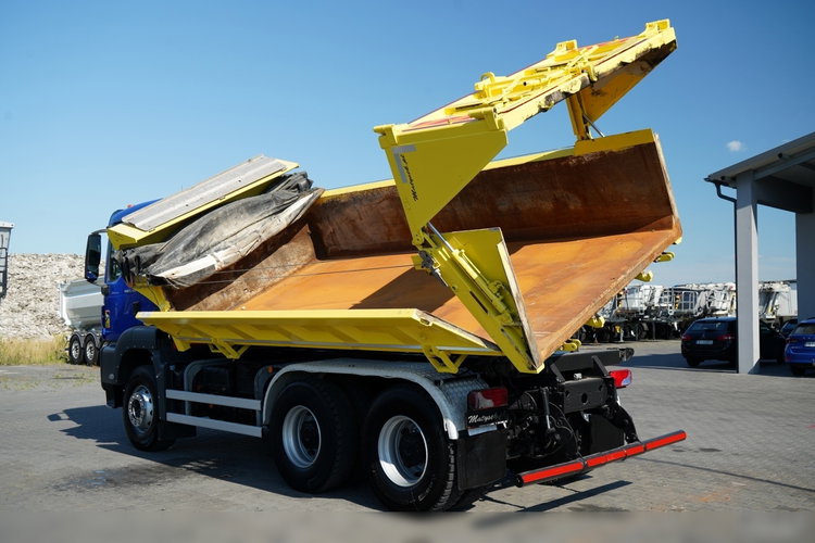 MAN TGS 26.400 / 6x4 / WYWROTKA / HYDROBURTA / HYDROKLAPA / NAVI / SPROWADZONY zdjęcie 11