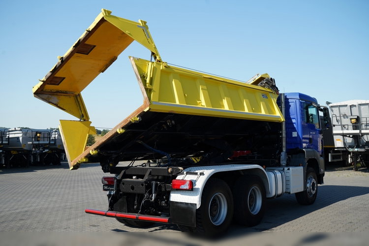 MAN TGS 26.400 / 6x4 / WYWROTKA / HYDROBURTA / HYDROKLAPA / NAVI / SPROWADZONY zdjęcie 12