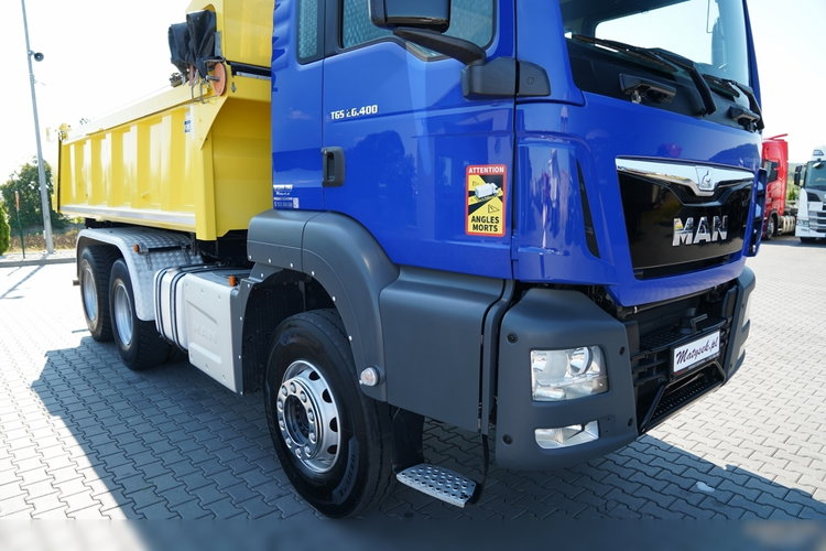 MAN TGS 26.400 / 6x4 / WYWROTKA / HYDROBURTA / HYDROKLAPA / NAVI / SPROWADZONY zdjęcie 18
