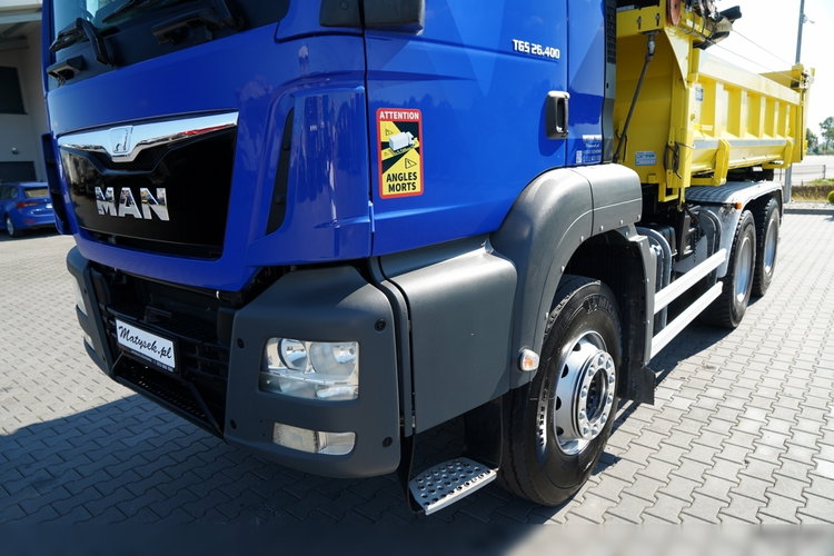 MAN TGS 26.400 / 6x4 / WYWROTKA / HYDROBURTA / HYDROKLAPA / NAVI / SPROWADZONY zdjęcie 20