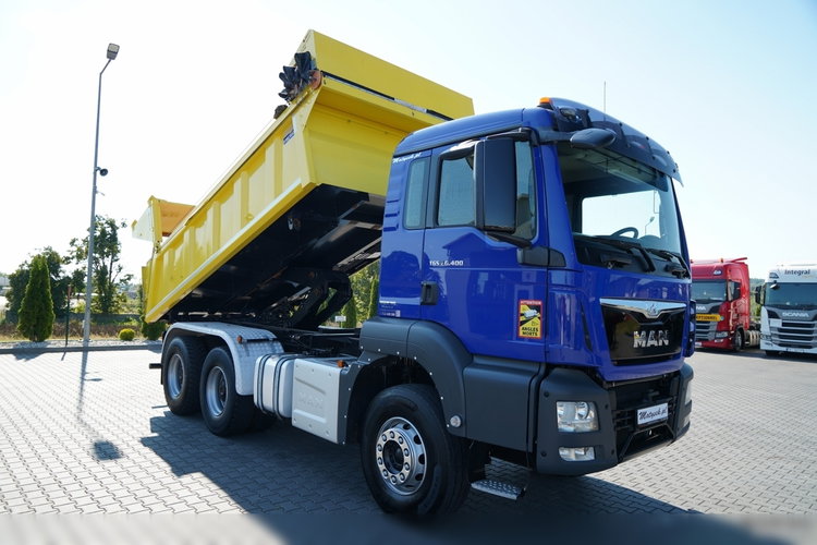 MAN TGS 26.400 / 6x4 / WYWROTKA / HYDROBURTA / HYDROKLAPA / NAVI / SPROWADZONY zdjęcie 8