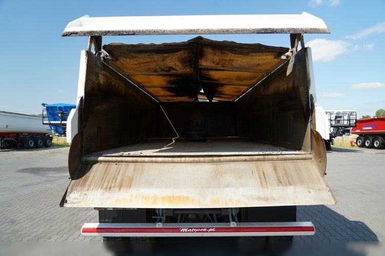 Scania G 410 / 8X4 / ZABUDOWA SAMOWYŁADOWCZA DO ASFALTU / 2X HYDROKLAPA / DACH HYDRAULICZNY / POD ROZŚCIEŁACZ zdjęcie 9