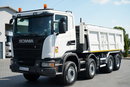 Scania G 410 / 8X4 / ZABUDOWA SAMOWYŁADOWCZA DO ASFALTU / 2X HYDROKLAPA / DACH HYDRAULICZNY / POD ROZŚCIEŁACZ zdjęcie 10