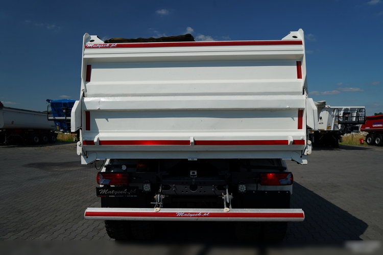 Scania G 410 / 8X4 / ZABUDOWA SAMOWYŁADOWCZA DO ASFALTU / 2X HYDROKLAPA / DACH HYDRAULICZNY / POD ROZŚCIEŁACZ zdjęcie 21