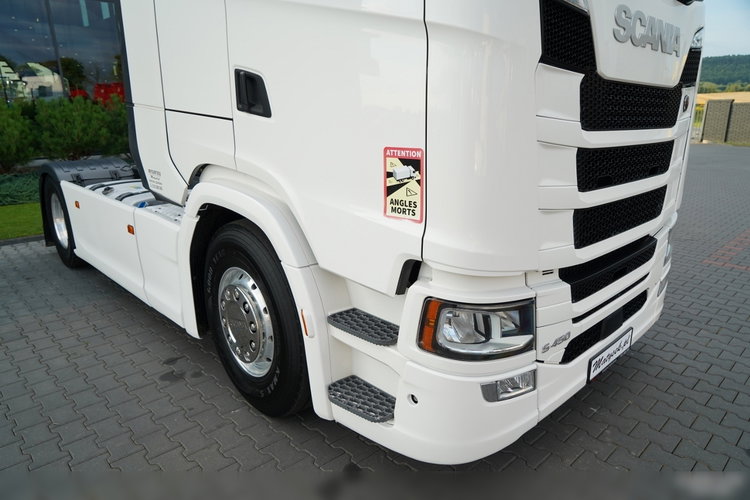 Scania S 450 / RETARDER / KLIMATYZACJA POSTOJOWA / ALUFELGI / NAVI / PO KONTRAKCIE SERWISOWYM / SPROWADZONA zdjęcie 10