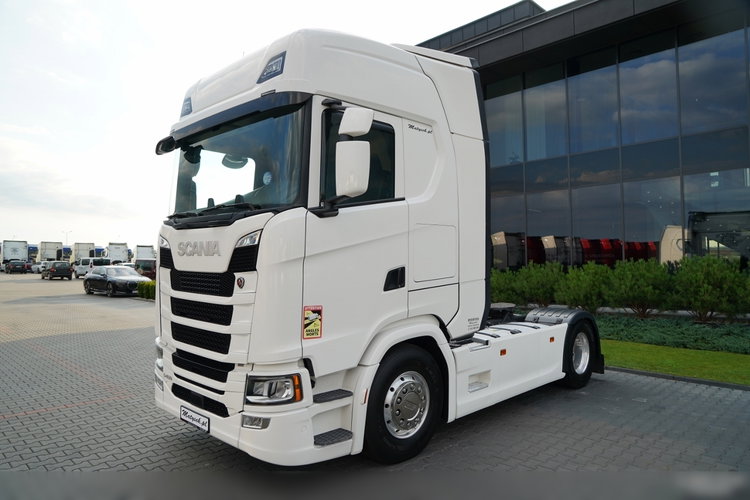 Scania S 450 / RETARDER / KLIMATYZACJA POSTOJOWA / ALUFELGI / NAVI / PO KONTRAKCIE SERWISOWYM / SPROWADZONA zdjęcie 5