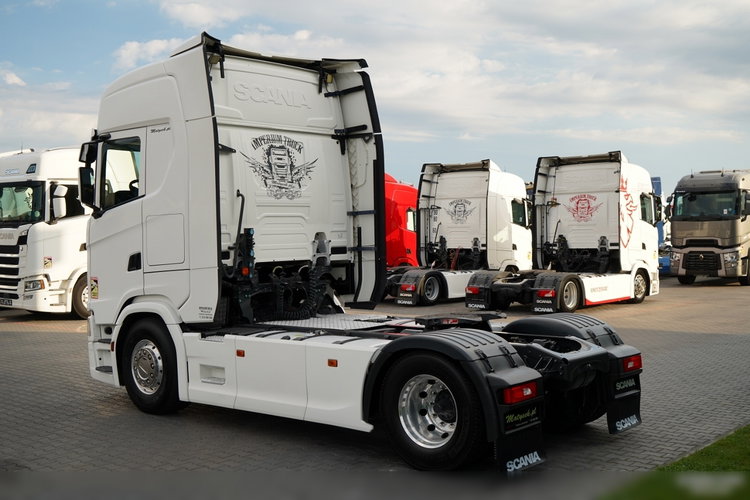 Scania S 450 / RETARDER / KLIMATYZACJA POSTOJOWA / ALUFELGI / NAVI / PO KONTRAKCIE SERWISOWYM / SPROWADZONA zdjęcie 7