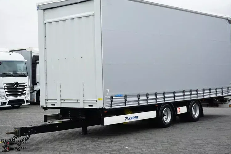 Krone TANDEM / FIRANKA / 19 PALET / DŁ. 7.75 M zdjęcie 12