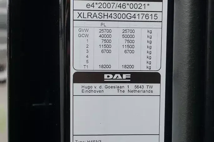 DAF XF / 480 / ACC / EURO 6 / ZESTAW PRZEJAZDOWY 120 M3 zdjęcie 10