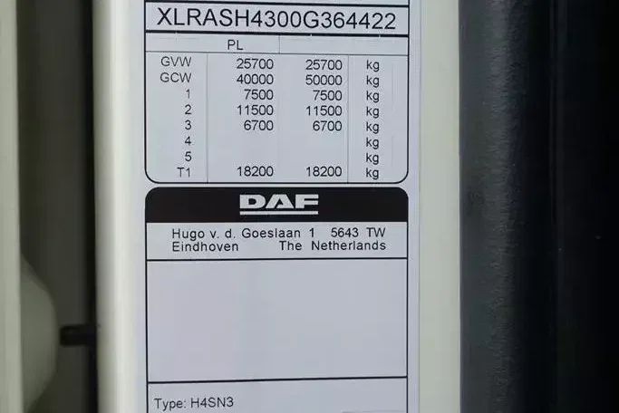 DAF XF / 480 / ACC / EURO 6 / ZESTAW PRZEJAZDOWY 120 M3 zdjęcie 12