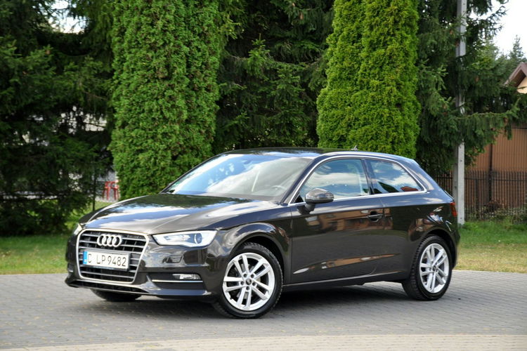 Audi A3 1.4T(122KM) Bi-Xenon Led Duża Navi Klimatronik Welur Chrom Alu17"ASO zdjęcie 10