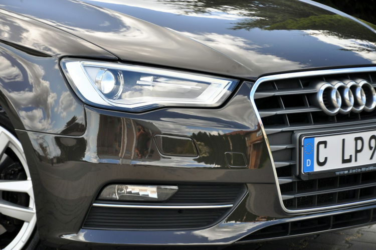 Audi A3 1.4T(122KM) Bi-Xenon Led Duża Navi Klimatronik Welur Chrom Alu17"ASO zdjęcie 12