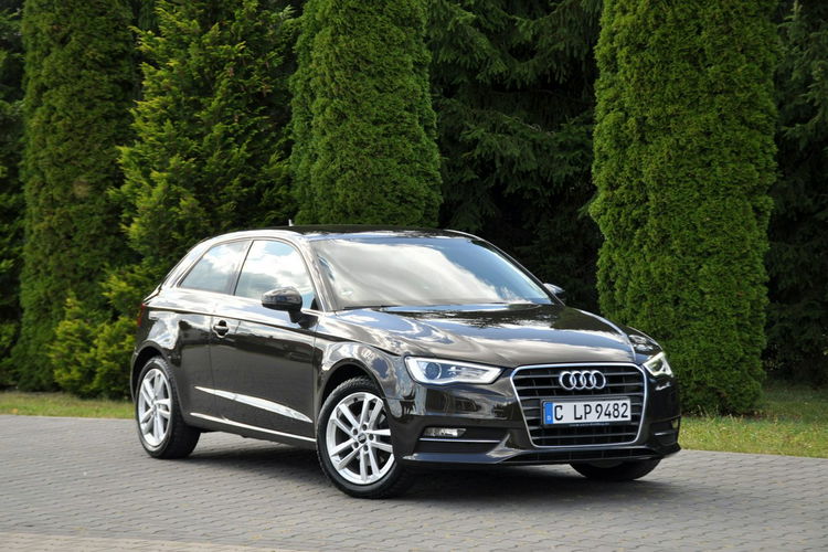 Audi A3 1.4T(122KM) Bi-Xenon Led Duża Navi Klimatronik Welur Chrom Alu17"ASO zdjęcie 3