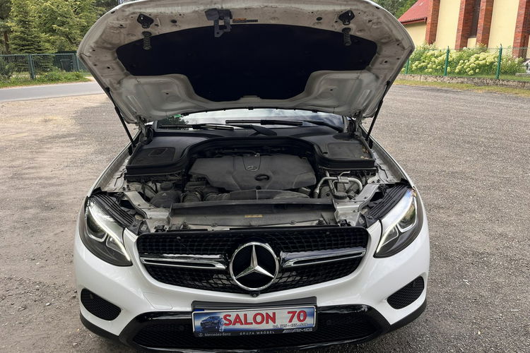 Mercedes GLC 220 GLC Coupe Serwis ASO Bezwypadkowy Polski Salon Ideał Tylko 136T.km zdjęcie 35