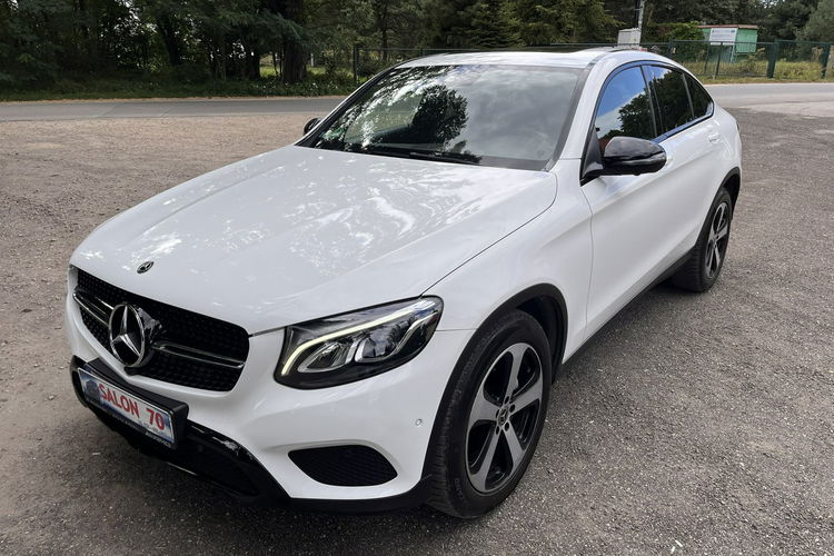 Mercedes GLC 220 GLC Coupe Serwis ASO Bezwypadkowy Polski Salon Ideał Tylko 136T.km zdjęcie 5