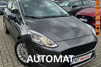 Ford Fiesta Automat, grzana kierownica, tempomat, radar, nawigacja, serwis, 