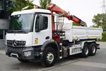 Mercedes Arocs 2636 / 6x4 / HDS Fassi / Wywrotka 3 str / Bortmatic zdjęcie 4