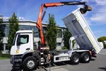 Mercedes Arocs 2636 / 6x4 / HDS Fassi / Wywrotka 3 str / Bortmatic zdjęcie 8