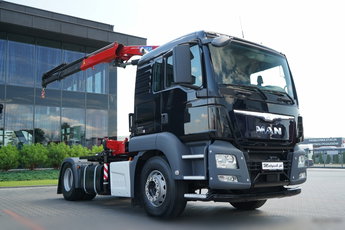 MAN TGS 18.480 / 4x2 / HDS HMF 1820 K6 / WYSIEG 17.2 m / UAL / STEROWANIE RADIOWE / SPROWADZONY