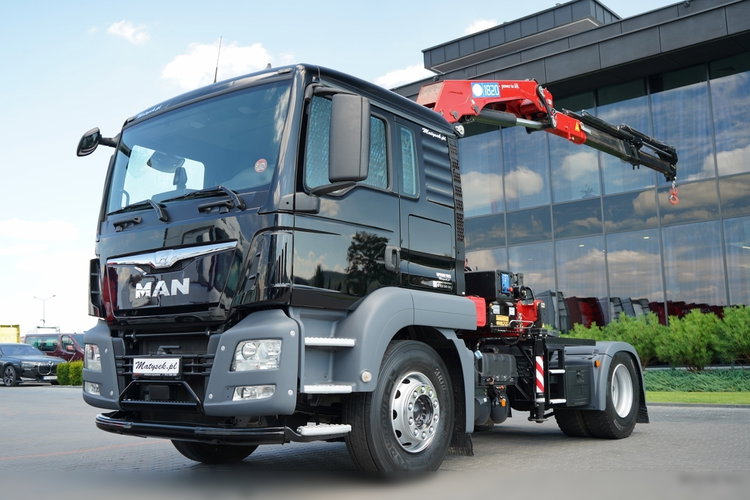 MAN TGS 18.480 / 4x2 / HDS HMF 1820 K6 / WYSIEG 17.2 m / UAL / STEROWANIE RADIOWE / SPROWADZONY zdjęcie 3