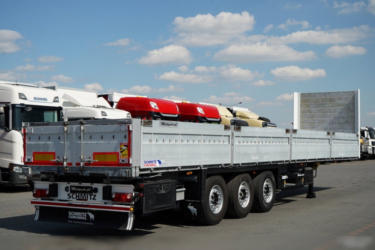 Schmitz / NACZEPA BURTOWA / RAMA OCYNKOWANA / SPROWADZONA zdjęcie 8