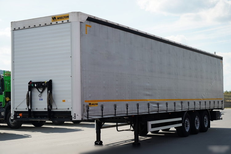 Wielton / FIRANKA / STANDARD / OŚ PODNOSZONA /  PLANDEKA ZBROJONA  zdjęcie 3