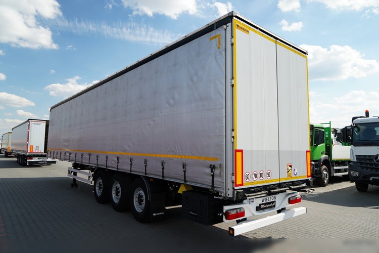 Wielton / FIRANKA / STANDARD / OŚ PODNOSZONA /  PLANDEKA ZBROJONA  zdjęcie 5