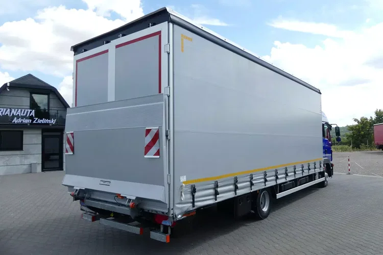 MAN TGL 12.250 / FIRANKA 7.70 + WINDA / EURO 6 / GLOB / IDEALNY STAN / zdjęcie 6