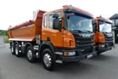 Scania P410 8x4 / WYWROTKA TYLNO ZSYPOWA / ALUFELGI / MANUAL / zdjęcie 11