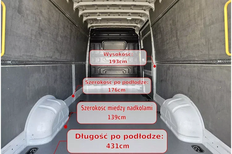 Volkswagen Crafter L3H2 99999zł NETTO 2.0 TDi/140KM zdjęcie 18