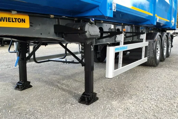 Wielton HARDOX STALOWA DO ZŁOMU 50m Oś Podnoszona Złomówka Super Stan zdjęcie 6