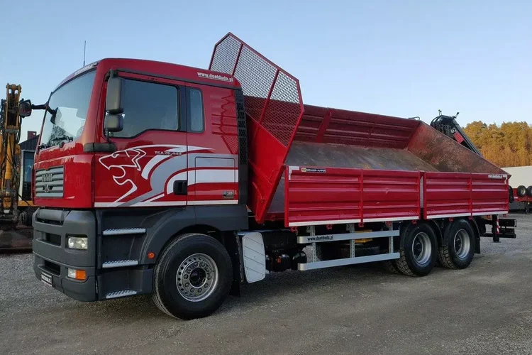 Man 26.440 6x4 HDS HIAB 166 B-3 DUO Wywrotka Meiller 2-stronna zdjęcie 6