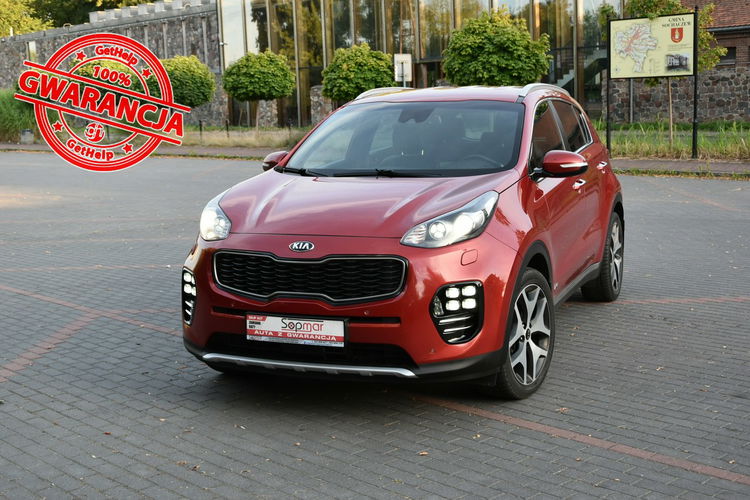 Kia Sportage AWD GT line 1.6T-GDi 177KM Automat 2016r. pdc Kamera NAVi Skóra el kla zdjęcie 1