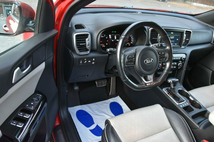 Kia Sportage AWD GT line 1.6T-GDi 177KM Automat 2016r. pdc Kamera NAVi Skóra el kla zdjęcie 17