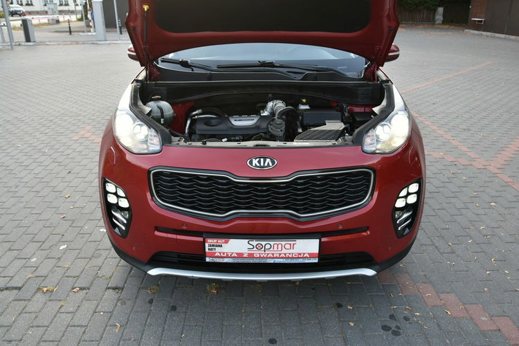Kia Sportage AWD GT line 1.6T-GDi 177KM Automat 2016r. pdc Kamera NAVi Skóra el kla zdjęcie 37
