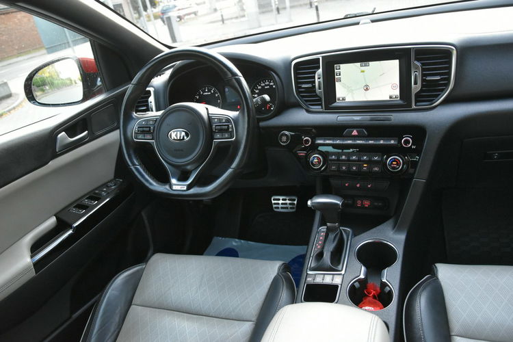 Kia Sportage AWD GT line 1.6T-GDi 177KM Automat 2016r. pdc Kamera NAVi Skóra el kla zdjęcie 8