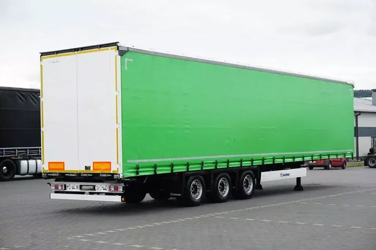 Krone FIRANKA / MEGA / DACH PODNOSZONY / XL zdjęcie 5