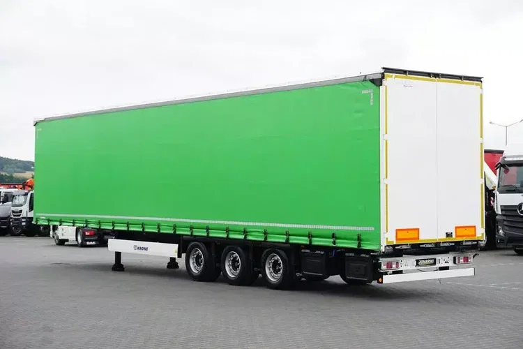 Krone FIRANKA / MEGA / DACH PODNOSZONY / XL zdjęcie 6