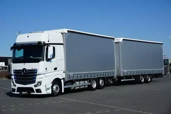 Mercedes ACTROS / 2542 / ACC / E 6 / MP 5 / ZESTAW PRZESTRZENNY / GIGA SPACE