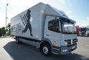 Mercedes ATEGO / 1324 / KONTENER / BOK ROZSUWANY / SOLÓWKA / WINDA DHOLLANDIA / MANUAL / SPROWADZONY zdjęcie 2