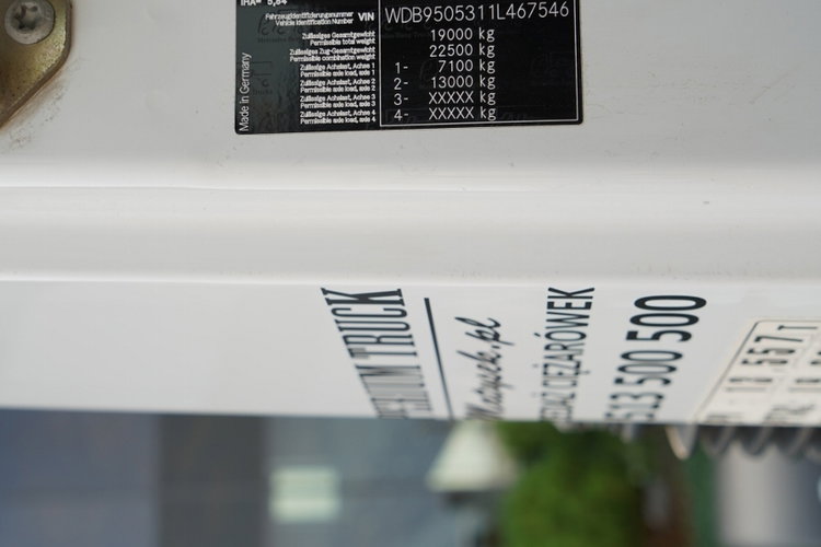 Mercedes AXOR 1829 / RETARDER / RAMA POD ZABUDOWĘ / 4 M / SPROWADZONY / PO KONTRAKCIE SERWISOWYM zdjęcie 32