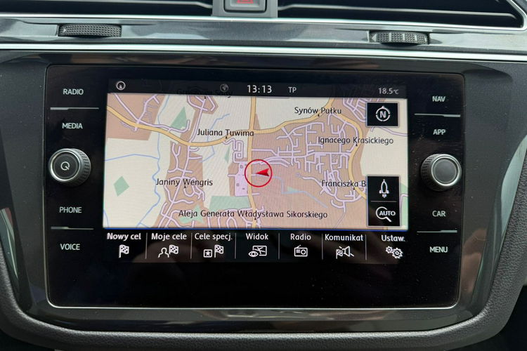 Volkswagen Tiguan Polski salon, automat, LED, podgrzewane fotele, panorama zdjęcie 24