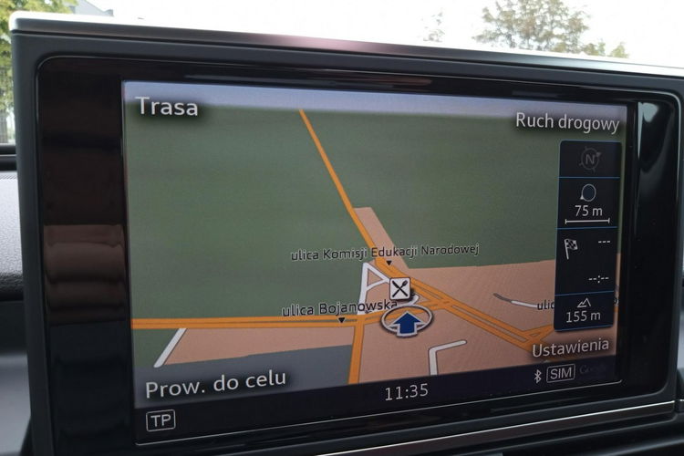 Audi A6 1.8 TFSI 190KM S-line BOSE LED PL Salon Skóra Valcona FV marża zdjęcie 15
