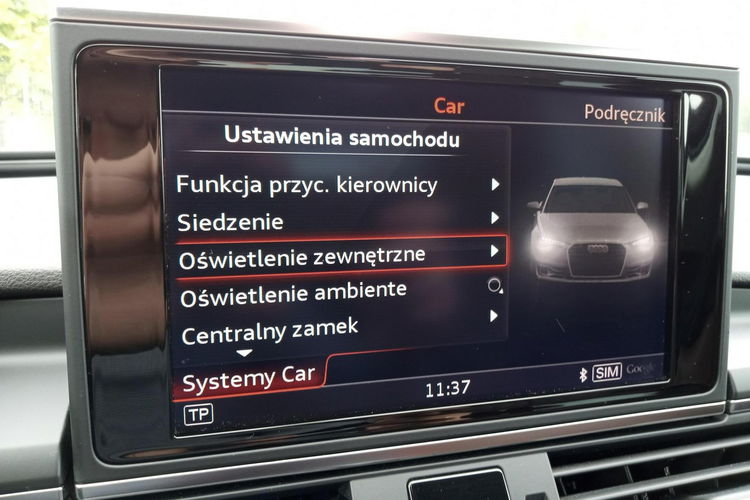 Audi A6 1.8 TFSI 190KM S-line BOSE LED PL Salon Skóra Valcona FV marża zdjęcie 17