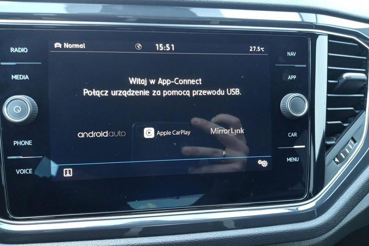 Volkswagen T-Roc 1.5TSI 150KM DSG Premium Kamera Czujniki KeyLess SalonPL Gwar. Dealer zdjęcie 17