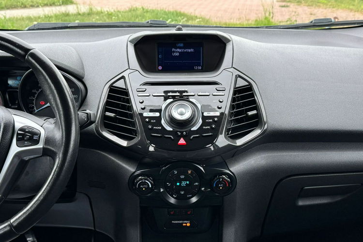 Ford EcoSport Benzyna Gwarancja BDB stan zdjęcie 21
