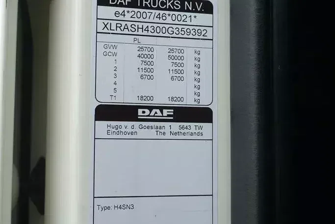 DAF XF / 480 / ACC / EURO 6 / ZESTAW PRZEJAZDOWY 120 M3 zdjęcie 11